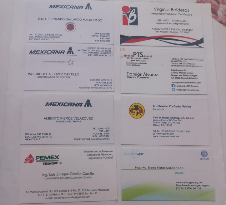 Tarjetas de presentación premium